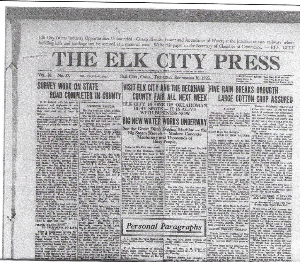 One Hundred Years Ago: September 1925