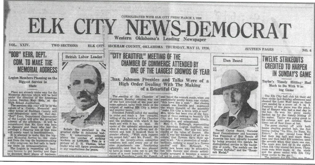 100 Years Ago: May 1926