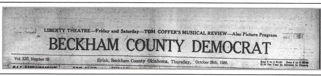 100 Years Ago: October 1926