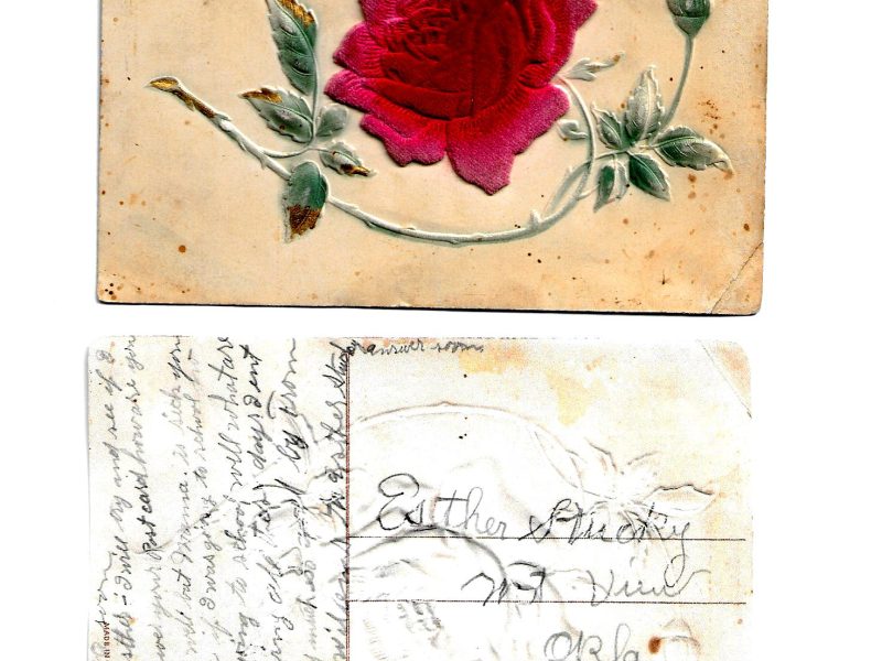Postcard to Esther Stucky, Mt. View, Oklahoma, No Date