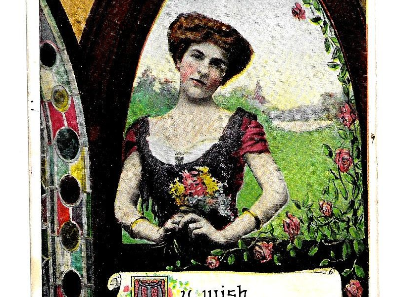 Postcard to Lecie Hutchinson, Elk City, Oklahoma, February 8, 1911