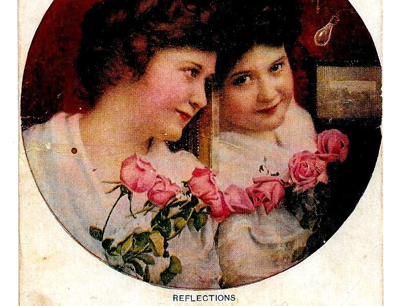 Postcard to Lecie Hutchinson, Elk City, Oklahoma, 1908
