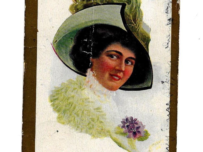Postcard to Mrs. J. B. Daley, Cooperton, Oklahoma, March 1911