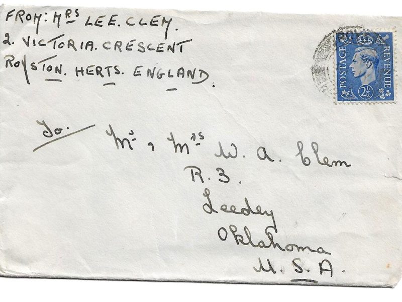 Betty Clem Letter July 17, 1945