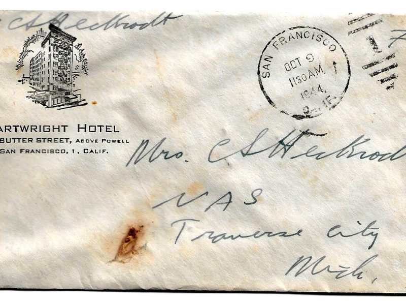 Letter to Mrs. C. S. Heckrodt October 9, 1944