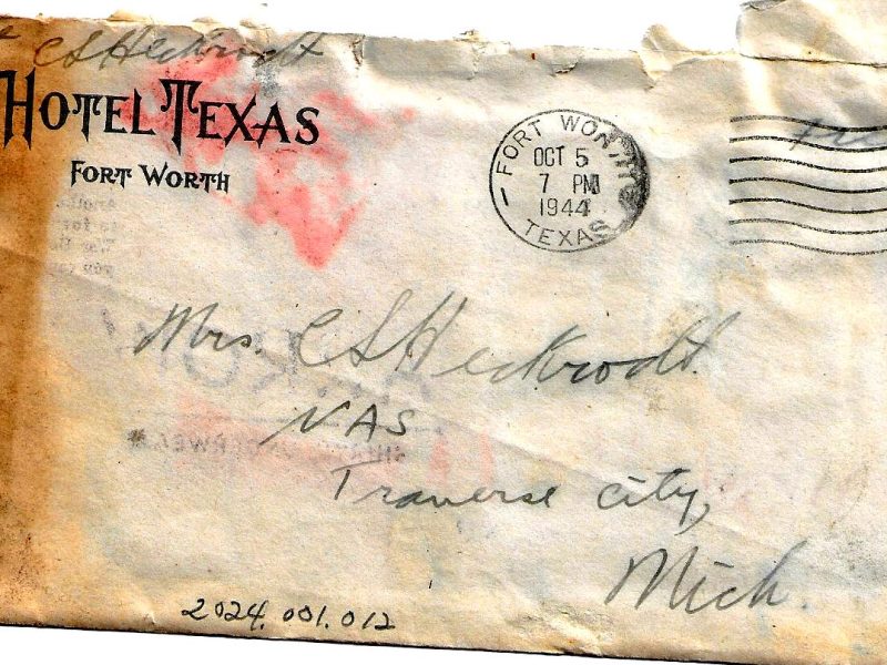 Letter to Mrs. C. S. Heckrodt